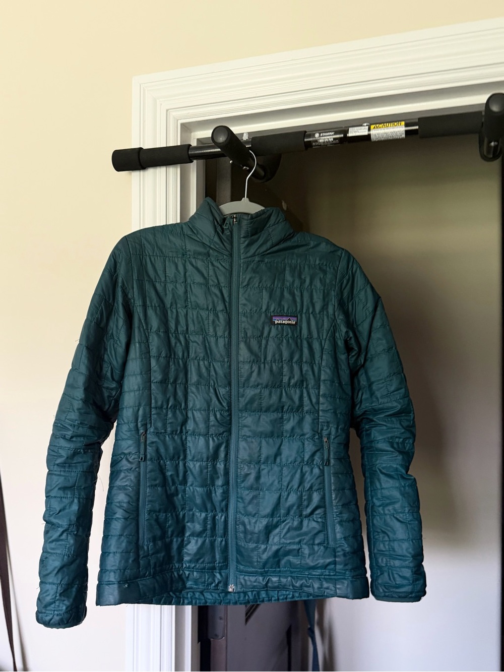 Patagonia Women's Teal Green Nano Puff Lightweight Jacket
